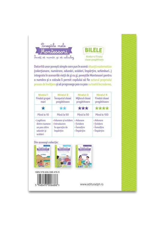 Copertă produs Poveștile mele Montessori - &Icirc;nvăț să număr și să calculez: Bilele - gallery big 2