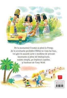 Copertă produs Biblia și viața lui Isus povestite celor mici