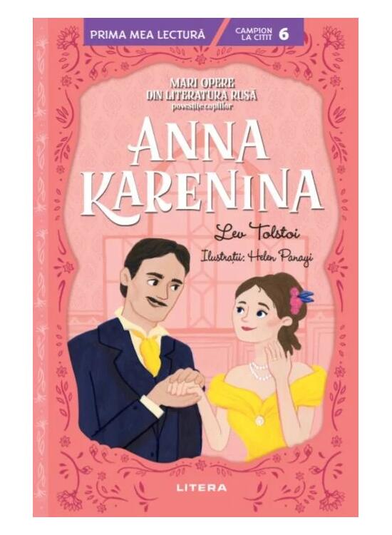 Copertă produs Mari opere din literatura rusă povestite copiilor: Anna Karenina - gallery big 1