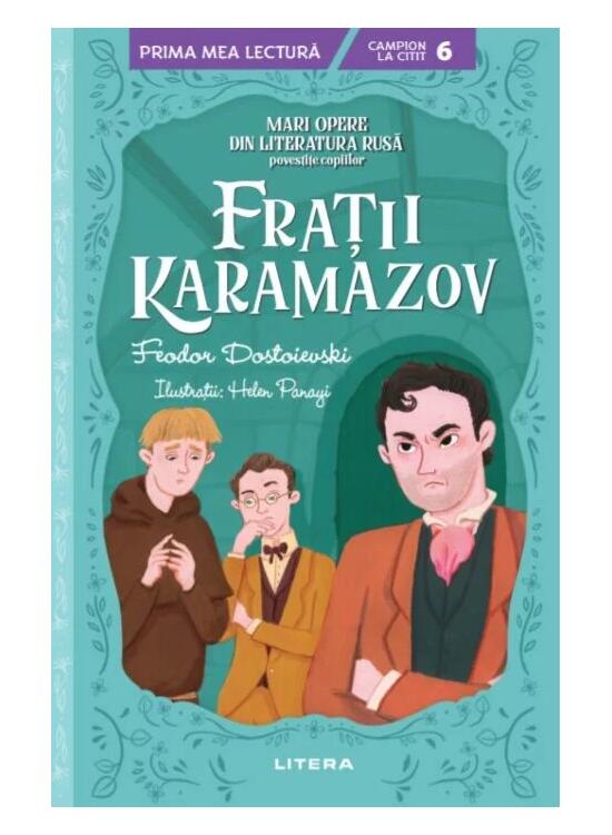 Copertă produs Mari opere din literatura rusă povestite copiilor: Frații Karamazov - gallery big 1