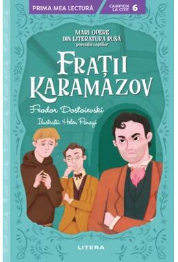 Copertă produs Mari opere din literatura rusă povestite copiilor: Frații Karamazov