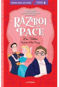 Copertă produs Mari opere din literatura rusă povestite copiilor: Război și pace