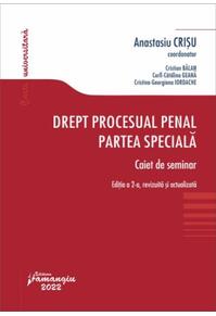Copertă produs Drept procesual penal. Partea specială