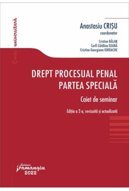Copertă produs Drept procesual penal. Partea specială