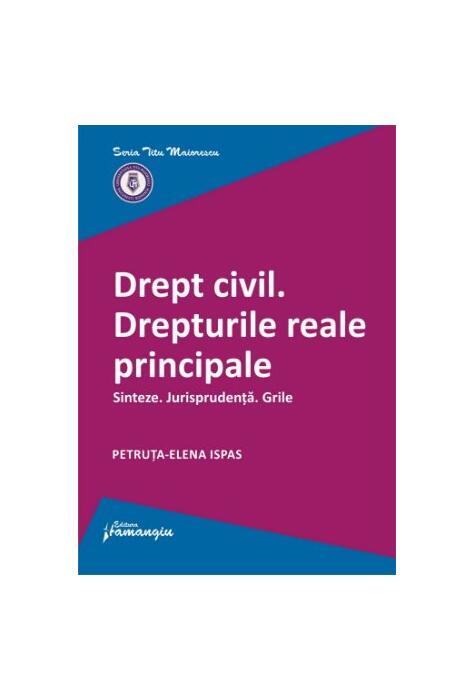 Copertă produs Drept civil. Drepturile reale principale