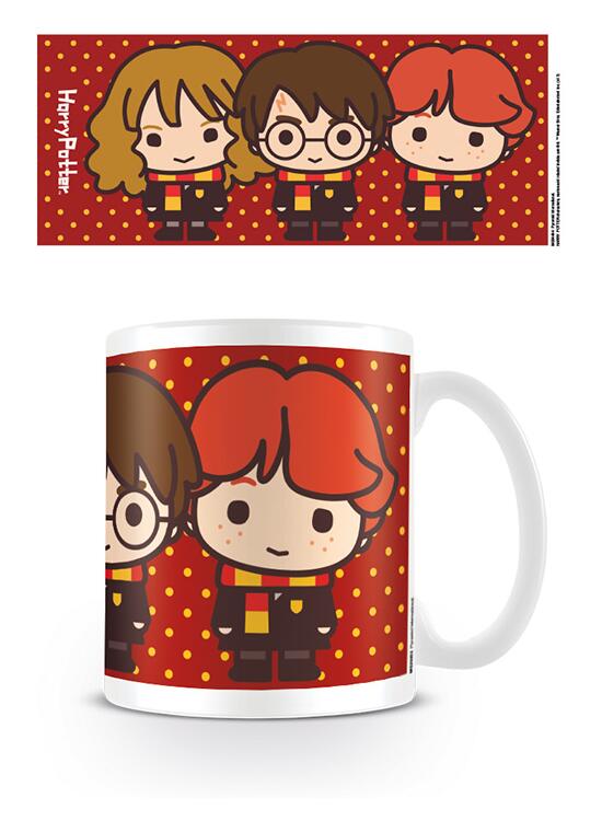 Copertă produs Harry Potter-Cană Harry Ron Hermione Chibi - gallery big 1
