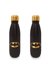 Copertă produs DC Comics-Sticlă metal negru-aurie 540ml
