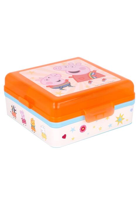 Copertă produs Peppa Pig-Cutie sandwich 3 compartimente
