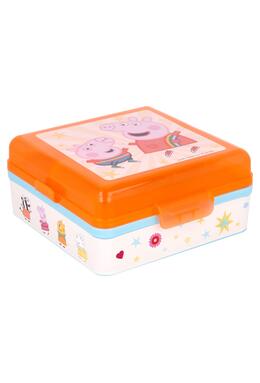 Copertă produs Peppa Pig-Cutie sandwich 3 compartimente