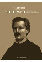 Copertă produs Mărturii despre Eminescu