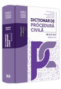 Copertă produs Dicționar de procedură civilă de la A la Z