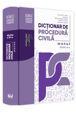 Copertă produs Dicționar de procedură civilă de la A la Z