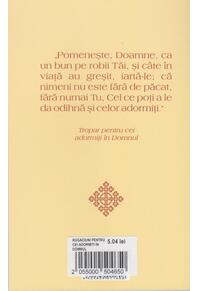 Copertă produs Rugăciuni pentru cei adormiți în Domnul