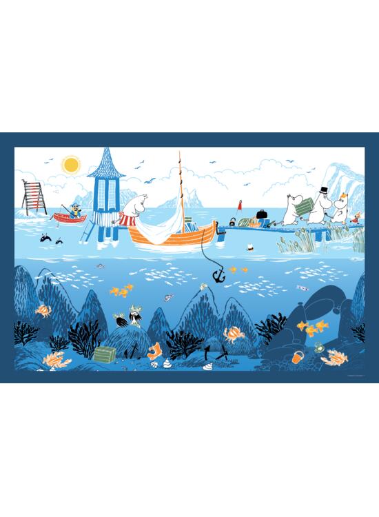 Copertă produs Moomin-Puzzle de podea Our Sea - gallery big 3