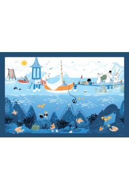 Copertă produs Moomin-Puzzle de podea Our Sea