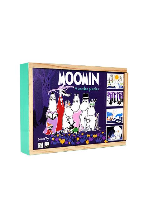 Copertă produs Moomin-Set 4 puzzle-uri