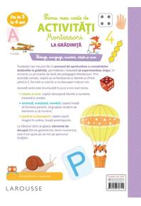 Copertă produs La grădiniță de la 3 la 4 ani