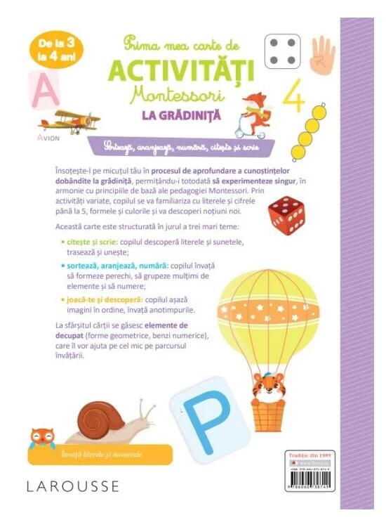 Copertă produs La grădiniță de la 3 la 4 ani - gallery big 2