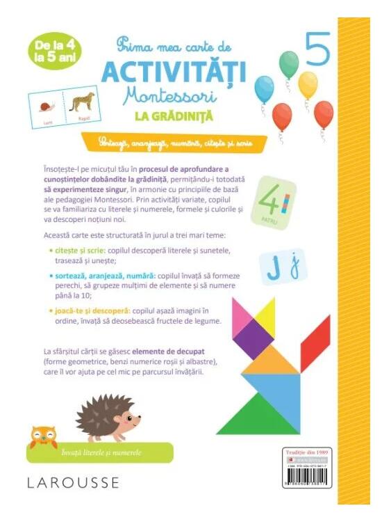 Copertă produs La grădiniță de la 4 la 5 ani - gallery big 2