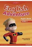 New English Adventure Level 2, Pupil's Book + DVD