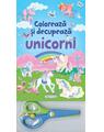 Copertă produs Colorează și decupează unicorni (albastru) - thumb 1