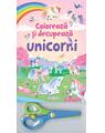 Copertă produs Colorează și decupează unicorni (roz) - thumb 1