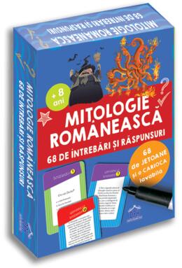 Copertă produs Mitologie rom&acirc;nească. 68 de &icirc;ntrebări și răspunsuri