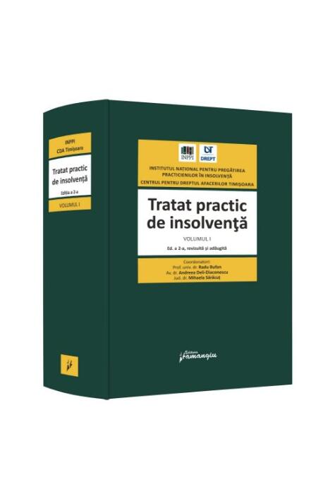 Copertă produs Tratat practic de insolvență (Vol. 1)