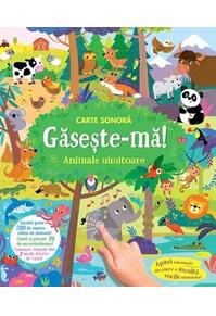 Copertă produs Carte sonoră. Găsește-mă! - Animale uimitoare
