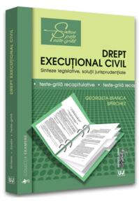Copertă produs Drept execuțional civil