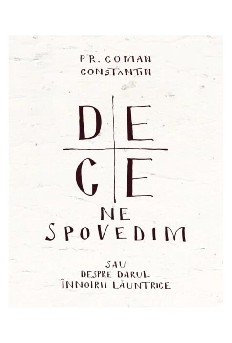 Copertă produs De ce ne spovedim