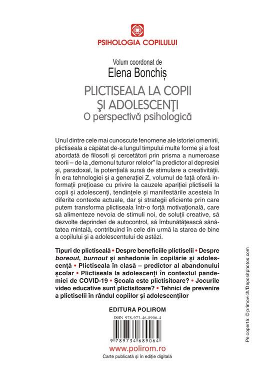 Copertă produs Plictiseala la copii și adolescenți - gallery big 2