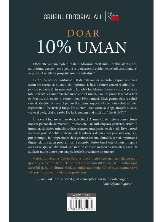 Copertă produs Doar 10% uman - gallery big 2