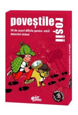 Copertă produs Povești &Icirc;ntunecate Junior: Poveștile Roșii