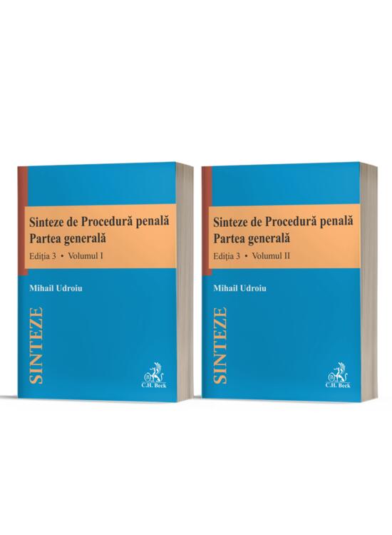 Copertă produs Sinteze de Procedură penală. Partea generală (2 Volume) - gallery big 1
