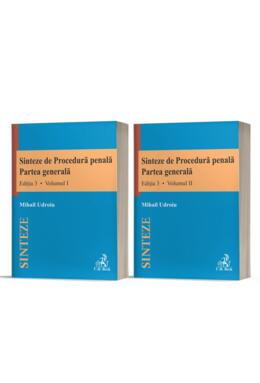 Copertă produs Sinteze de Procedură penală. Partea generală (2 Volume)