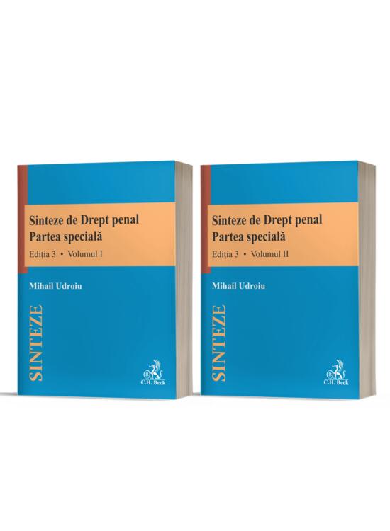 Copertă produs Sinteze de Drept penal. Partea specială (2 Volume) - gallery big 1
