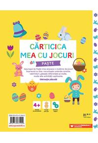 Copertă produs Cărticica mea cu jocuri de Paște
