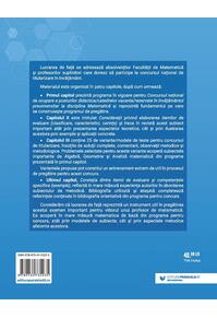 Copertă produs Concursul de titularizare. Matematică. Aspecte științifice și metodice