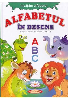 Copertă produs Alfabetul în desene