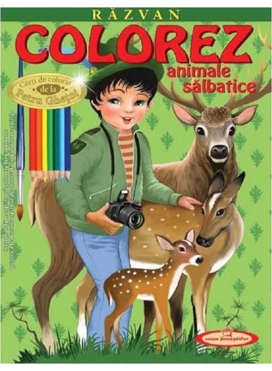 Copertă produs Colorez animale sălbatice - gallery big 1