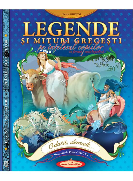 Copertă produs Legende și mituri grecești pe înțelesul copiilor - gallery big 1