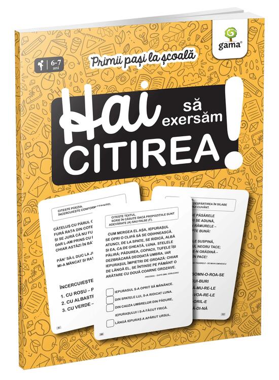 Copertă produs Hai să exersăm citirea! - gallery big 1