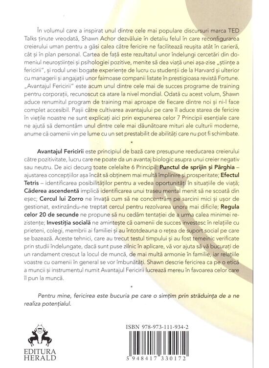 Copertă produs Avantajul fericirii - gallery big 2