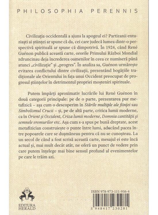 Copertă produs Orient și Occident - gallery big 2