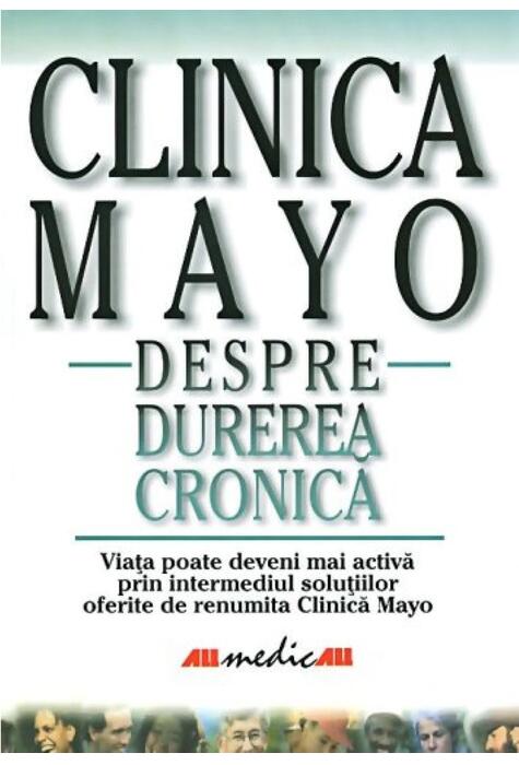 Copertă produs Clinica Mayo. Despre durerea cronică