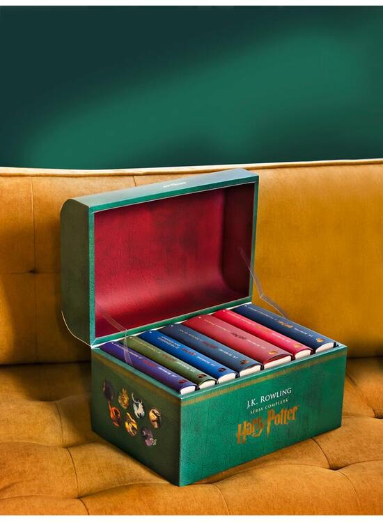 Copertă produs Pachet seria Harry Potter + cufăr de colecție - gallery big 1