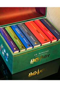 Copertă produs Pachet seria Harry Potter + cufăr de colecție