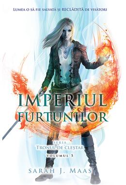 Copertă produs Imperiul furtunilor. Tronul de cleștar (Vol. 5)