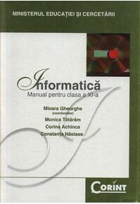 Copertă produs Informatică. Manual pentru clasa a XI-a